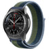 Bracelet nylon Samsung Galaxy Watch 46mm (vert et bleu)