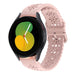 Bracelet silicone à motifs Samsung Galaxy Watch 5 40mm (rose)