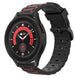 Bracelet sport boucle Samsung Galaxy Watch 5 Pro (noir/rouge)
