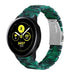 Bracelet résine Samsung Galaxy Watch Active (vert)