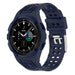Bracelet silicone intégral Samsung Galaxy Watch 4 Classic 46mm (bleu foncé)