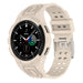 Bracelet silicone intégral Samsung Galaxy Watch 4 Classic 46mm (blanc ivoire)