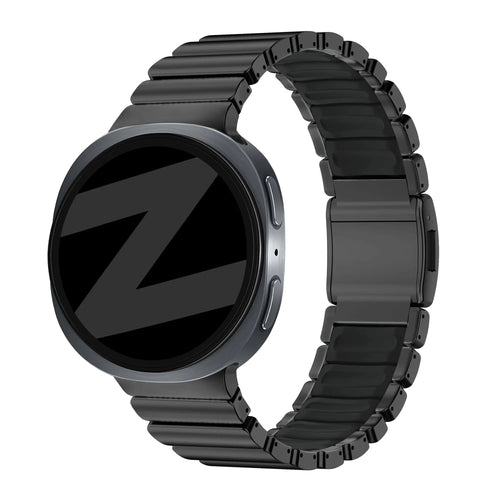Bandz Bracelet titane 'Hybrid' Samsung Galaxy Watch 9 - 44mm (noir)