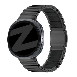 Bandz Bracelet titane 'Hybrid' Samsung Galaxy Watch 8 - 44mm (noir)