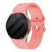 Bracelet silicone boucle Samsung Galaxy Watch 5 Pro (rose)
