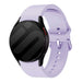 Samsung Galaxy Watch FE Buckled Silicone Strap (Light Purple)
