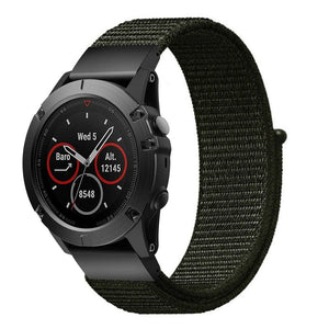 Bracelet nylon Garmin Descent MK2(i) (vert militaire)