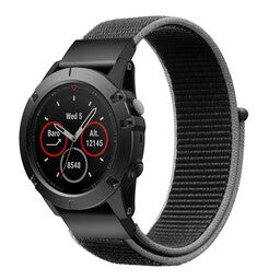 Bracelet nylon Garmin Instinct 3 - 50mm (charcoal)