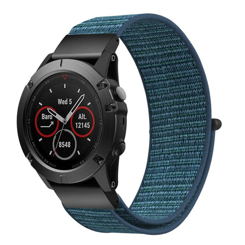 Bracelet nylon Garmin Forerunner 970 (brume sombre gris)