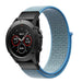 Bracelet nylon Garmin Descent Mk3(i) - 43mm (bleu clair)
