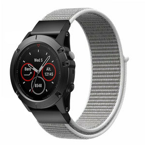 Bracelet nylon Garmin D2 Charlie (gris)