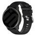Bracelet silicone Garmin Vivoactive 6 (noir)