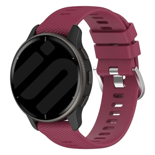 Bracelet silicone Coros Apex 4 - 42mm (bordeaux)