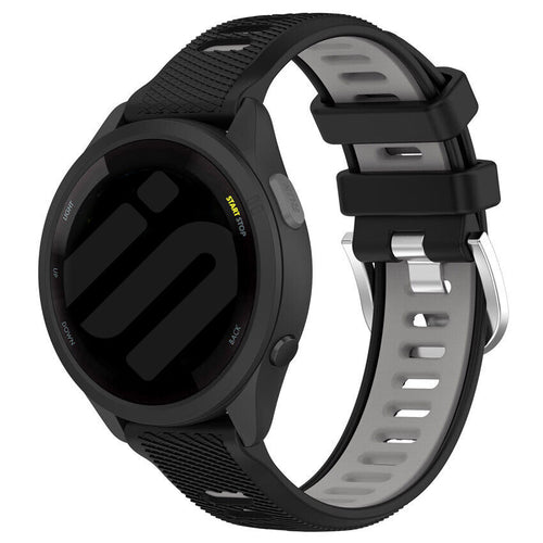 Bracelet sport avec boucle Garmin Vivomove Trend (noir/gris)