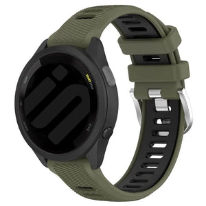Bracelet sport avec boucle Coros Apex 4 - 42mm (vert olive/noir)