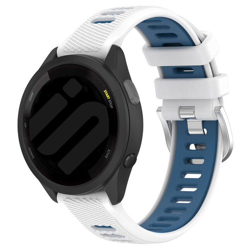 Garmin Vivomove Trend Sport Buckle Strap (White/Blue)