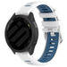 Bracelet sport á boucle Garmin Forerunner 55 (blanc/bleu)