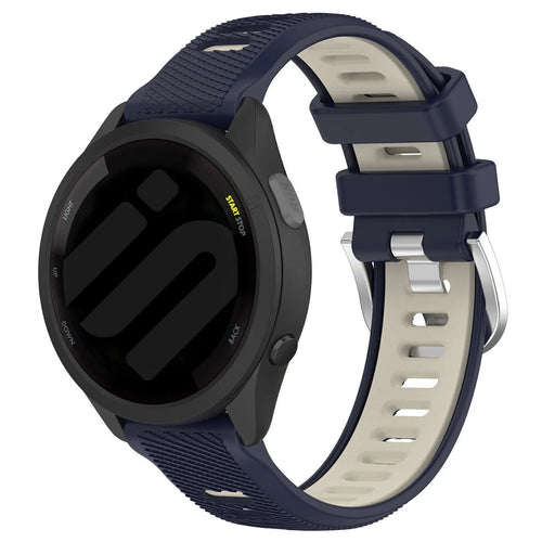 Coros Apex 4 - 42mm Sport Strap With Buckle (Dark Blue/Beige)