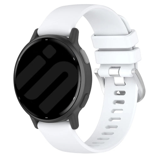 Bracelet silicone 'Classic' Garmin Forerunner 645 (blanc)