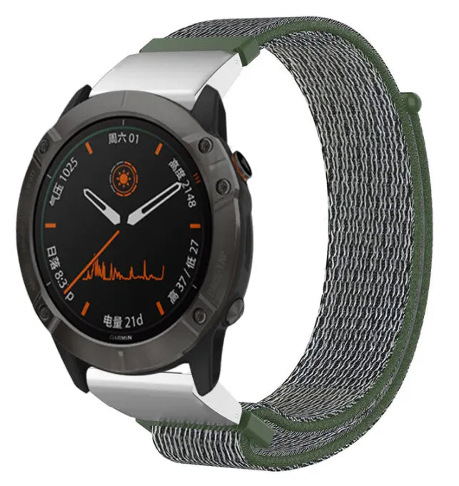 Bracelet nylon Garmin Forerunner 935 (vert)