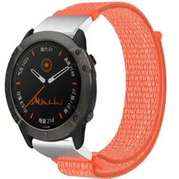 Bracelet nylon Garmin Instinct E - 45mm (orange)