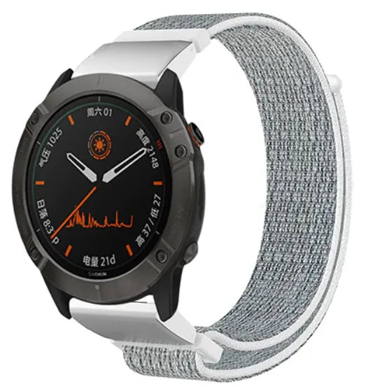 Bracelet nylon Garmin Forerunner 935 (coquillage)
