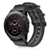 Bracelet nylon á boucle Garmin Instinct 3 - 50mm (noir/gris)