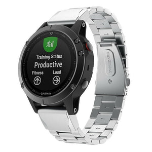 Bracelet acier Garmin Approach S70 - 47mm (argent)