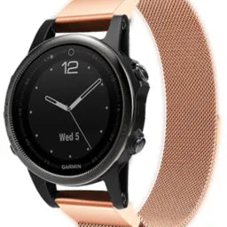 Bracelet Milanais Garmin Instinct E - 40mm (or rose)