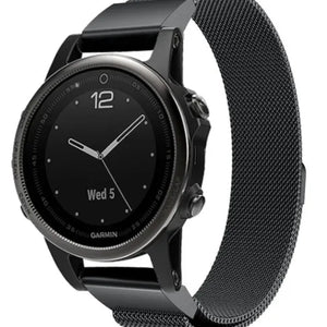 Garmin Descent Mk2S Milanese Strap (Black)