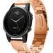 Bracelet acier Garmin Instinct E - 40mm (or rose)