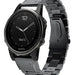 Bracelet acier Garmin Instinct E - 40mm (noir)