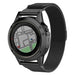 Bracelet Milanais Garmin Instinct 3 - 50mm (noir)