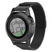 Bracelet milanais Garmin D2 Mach 1 Pro (noir)
