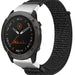 Bracelet nylon Garmin Instinct 3 - 50mm (noir)