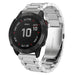 Bracelet acier Garmin Fenix 8 - 51mm (argent)