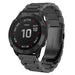 Bracelet acier Garmin Descent MK3i - 51mm (noir)