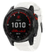 Bracelet silicone Garmin Fenix 7x (blanc)