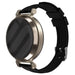 Bracelet silicone Pebble Round 2 - 14mm (noir)