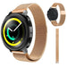 Bracelet Milanais Samsung Gear Sport (or rose)