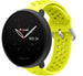Bracelet silicone avec trous Polar Ignite 3 (Jaune)