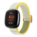 Bracelet nylon tissé Fitbit Sense (sunshine)