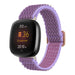 Bracelet nylon tissé Fitbit Sense (lila)
