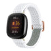 Bracelet nylon tissé Fitbit Sense (blanc)