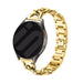 Bracelet chaîne acier Samsung Galaxy Watch 5 Pro (or)