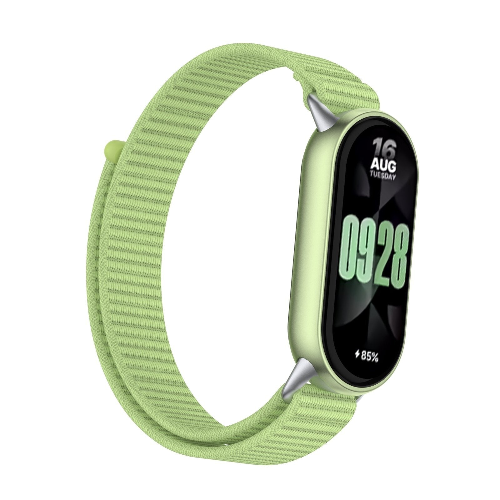 Bracelet nylon moderne Xiaomi Smart Band 10 (vert)