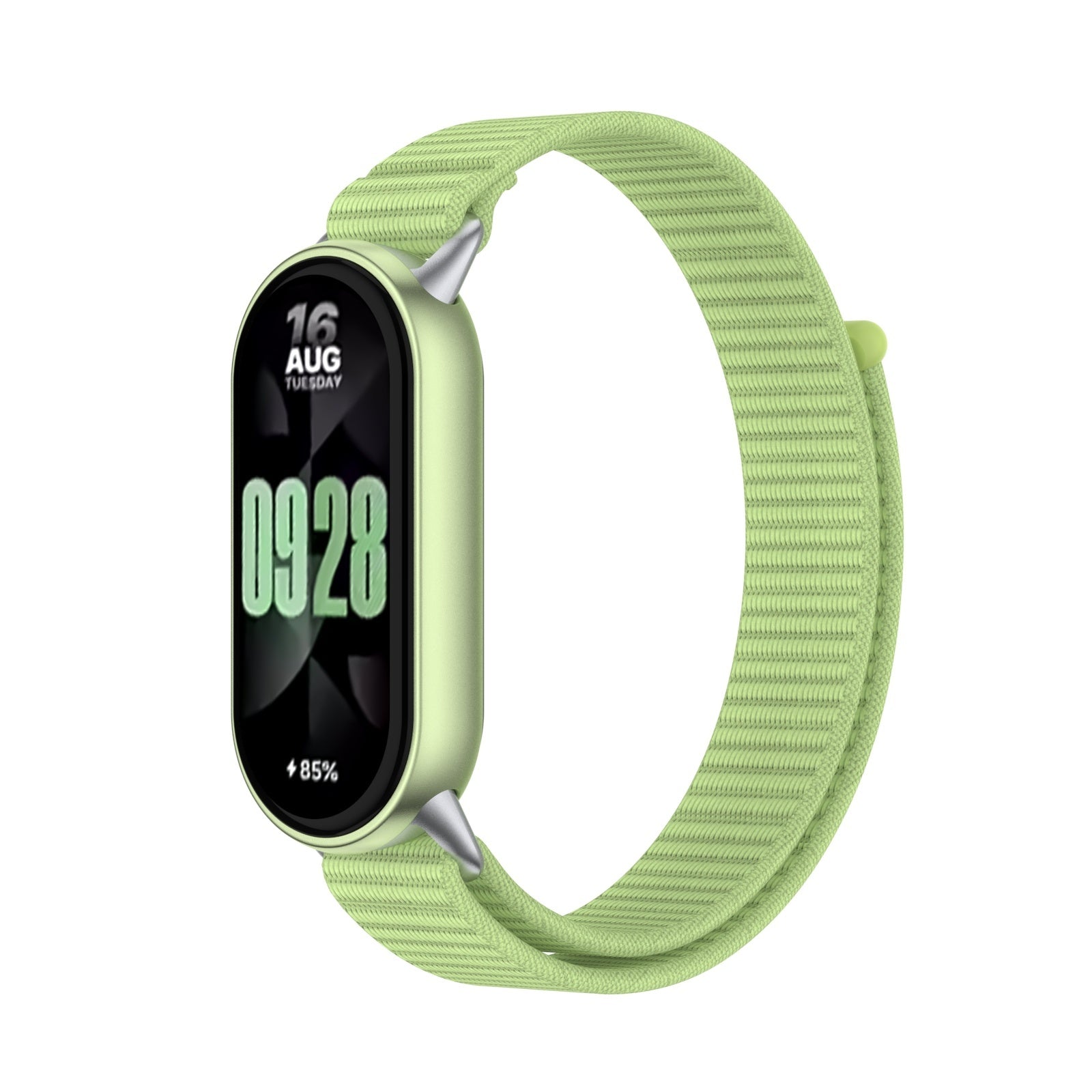 Bracelet nylon moderne Xiaomi Smart Band 9 (vert)