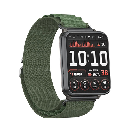 Nomad Bracelet nylon Alpine Coros (vert)