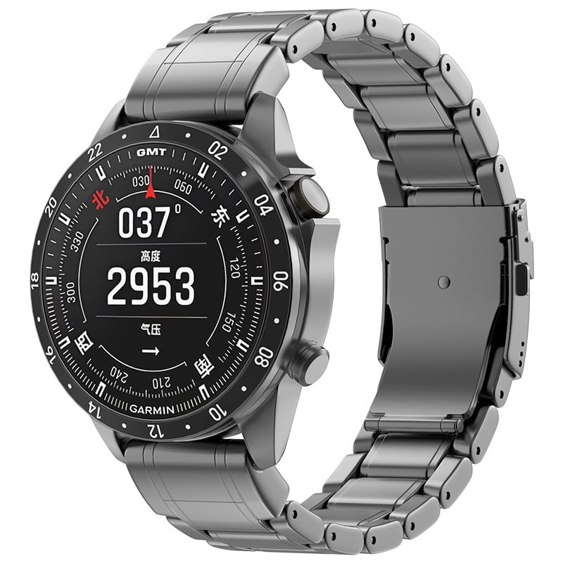 Bracelet titane Premium Garmin Fenix 7 (graphite)