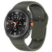 Bracelet silicone outdoor Samsung Galaxy Watch 8 - 44mm (vert foncé)